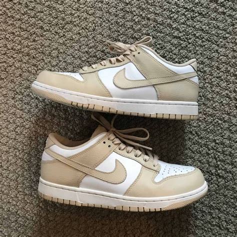 dunk low white oatmeal.